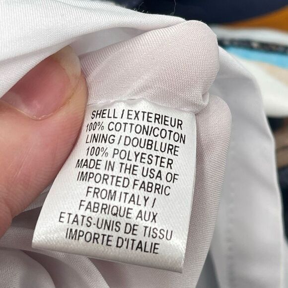 Milly Womens Geometric Dress Fit Flare Mini Sleeveless Scoopneck Lined Blue 2 - Picture 4 of 10